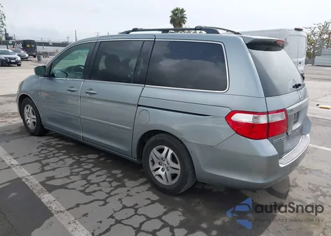 2007 Honda Odyssey Ex-L z USA, uszkodzony, nr VIN 5FNRL38707B094281